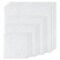 12 PCS Aida Cloth 14 Count, 4 Sizes White Cross Stitch Fabric for Craft Embroidery, Classic Reserve Aida Cloth for Embroidery Beginner, Needlework, Cross Stitch (5.9 to 11.8inch)